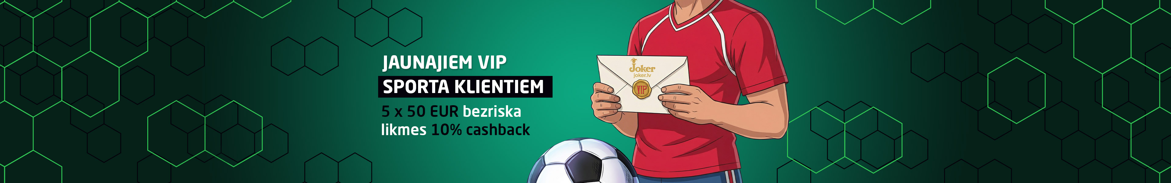 VIP piedāvājums jaunajiem sporta klientiem