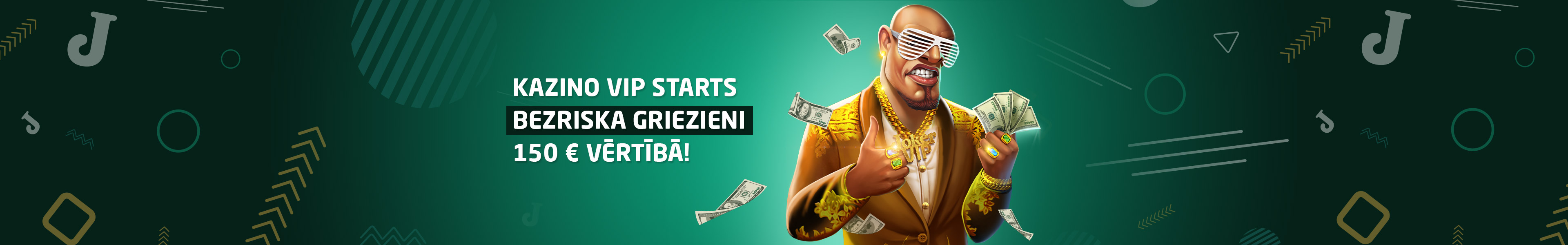 VIP piedāvājums jaunajiem kazino klientiem