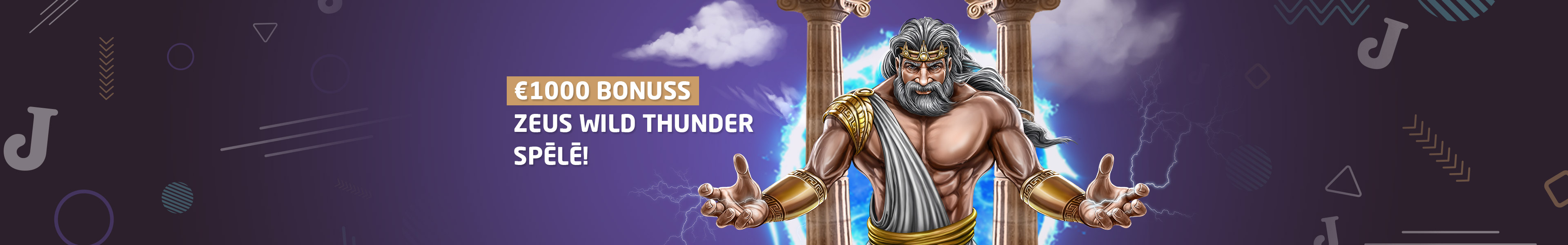 Papildus laimesti Zeus Wild Thunder spēlē!